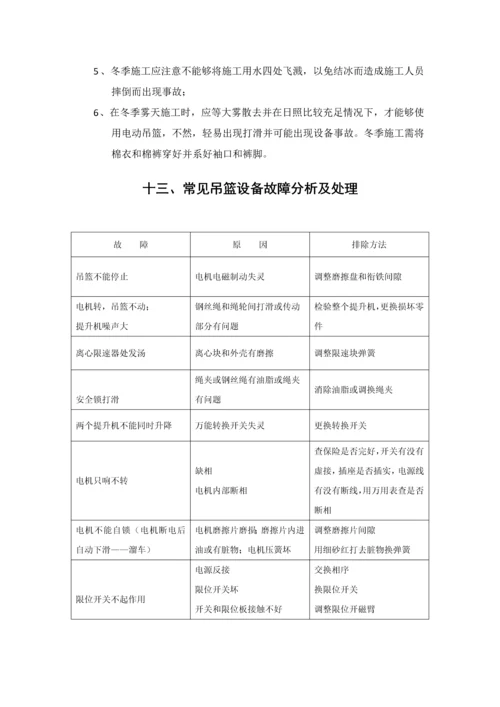 吊篮专项综合标准施工专业方案.docx