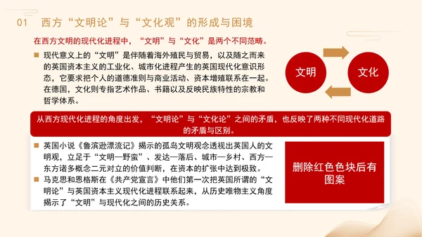 文化思想中的文明交流互鉴观专题党课PPT