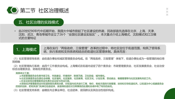 社区治理PPT模板