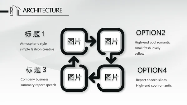 大气中国风建筑毕业答辩动态PPT模板