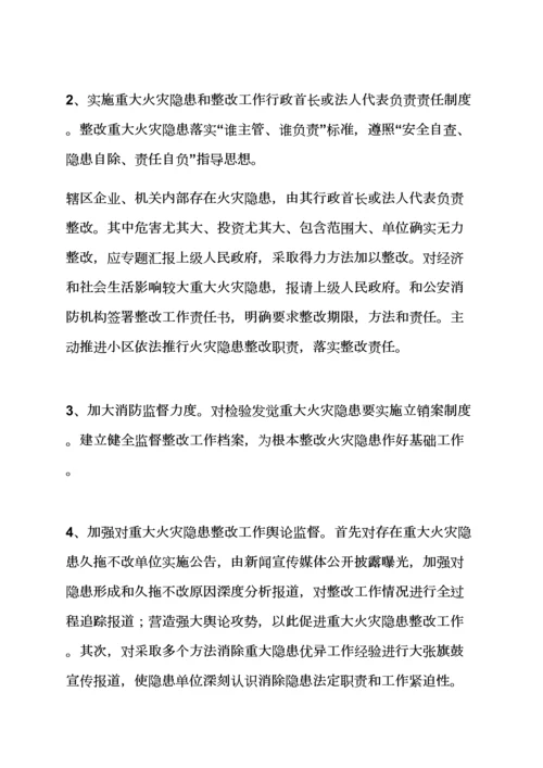 活动专项方案之重大火灾隐患整改专项方案.docx