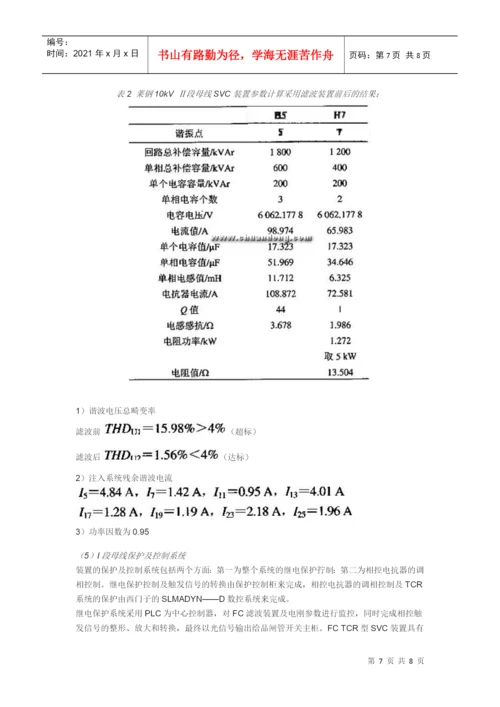 谐波治理论文.docx