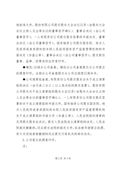 企业集团章程备案提交材料规范 (2).docx