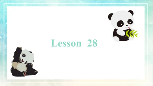 Unit 5 What colour is it Lesson 27- Lesson 28（课件(共
