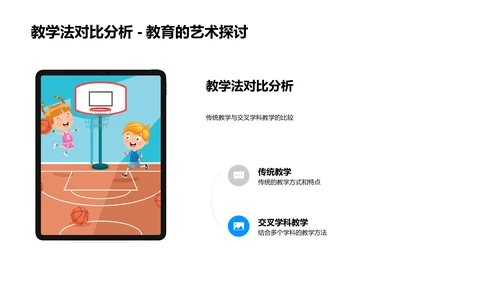 交叉学科教学实践PPT模板