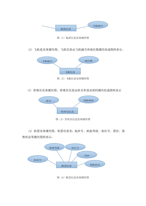 数据库优秀课程设计机票预订系统.docx