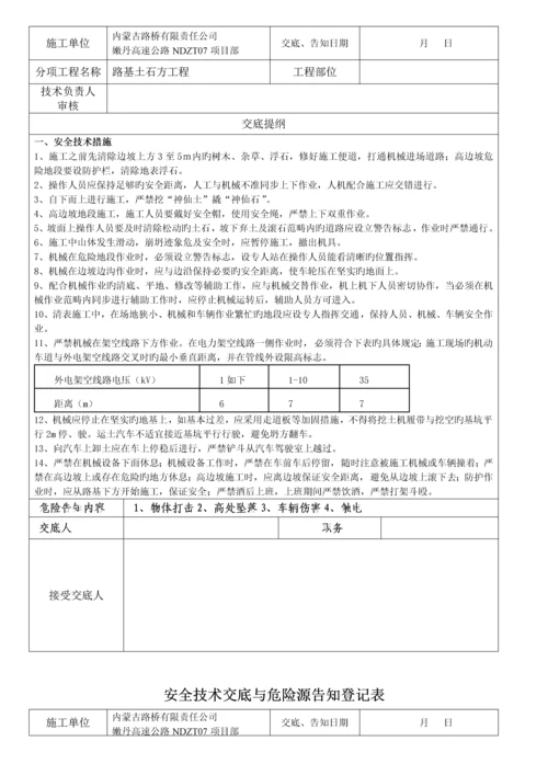 安全重点技术交底与危险源告知记录表.docx