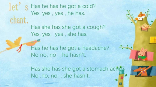 Module 7 Unit 2  She’s got a cold 课件(共28张PPT)