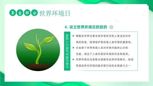 世界环境日保护环境爱护地球卫生环境日PPT课件