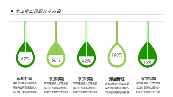 绿色生态森林湿地环境保护植树造林PPT模板