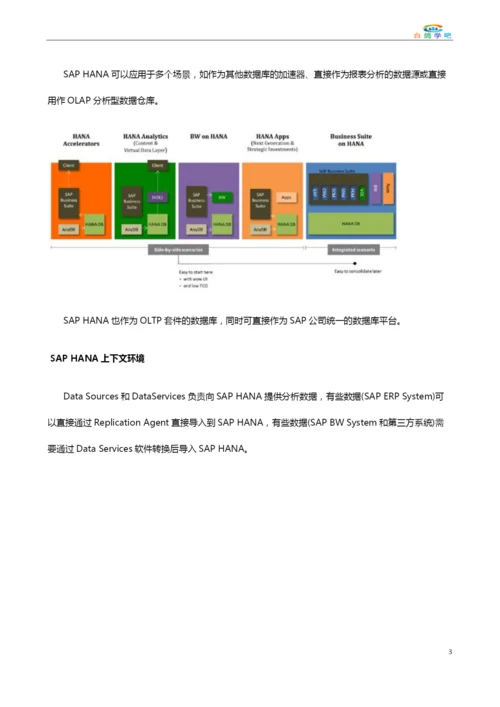 HANA内存数据库技术架构详解.docx