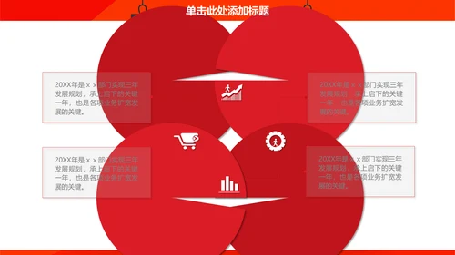 公司年度工作总结汇报通用PPT模板