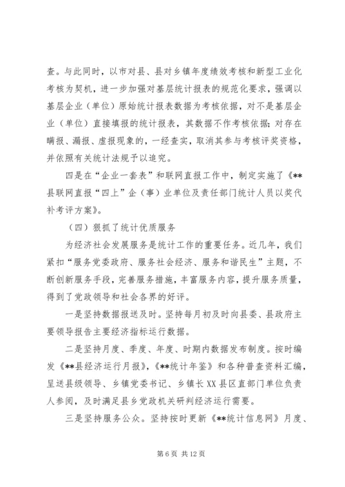 县统计巡查自查汇报 (2).docx