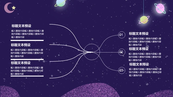 创意科技黑洞科谱知识商业计划书通用PPT模板