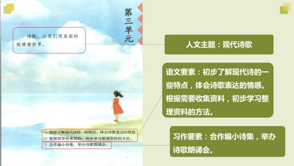 部编版2022-2023学年四年级语文下册大单元教学  第三单元    课件