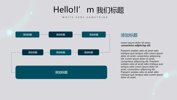 医疗医学创意的大脑动态PPT