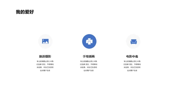 白色简洁风个人简历PPT案例