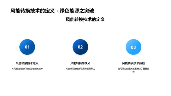 掌握风能转换新技术