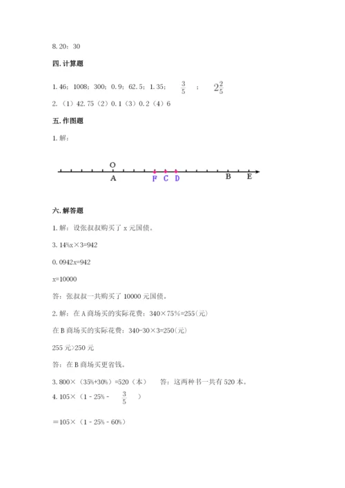 北师大版六年级下册数学期末测试卷（典优）.docx