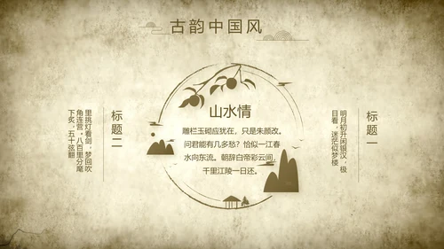 中医文化工作总结汇报计划动态PPT模板