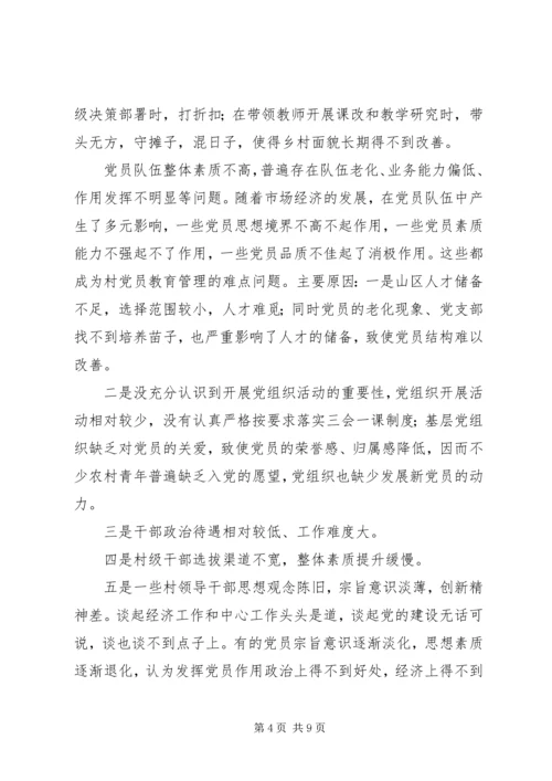 某乡党建工作调研报告.docx