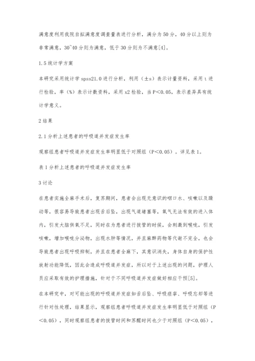 全麻术后复苏期呼吸道并发症的观察及护理王娇.docx