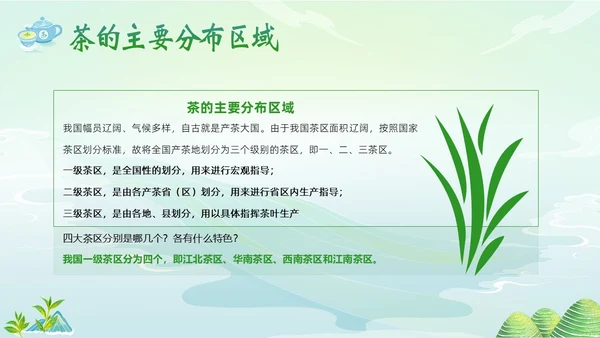 中国茶叶的起源和历史茶文化茶叶PPT课件中国传统文化