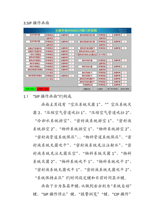 CIPSIP标准工艺标准流程操作专项说明书.docx