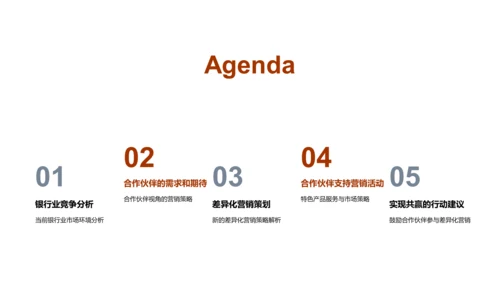 银行业营销策略分析PPT模板