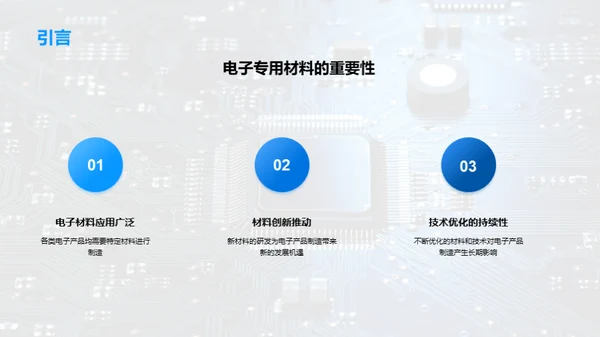 电子新材料：创新之源