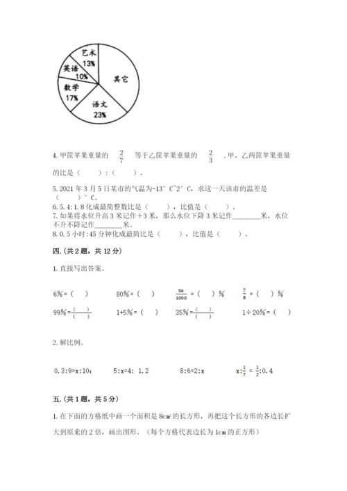 最新苏教版小升初数学模拟试卷带答案（研优卷）.docx