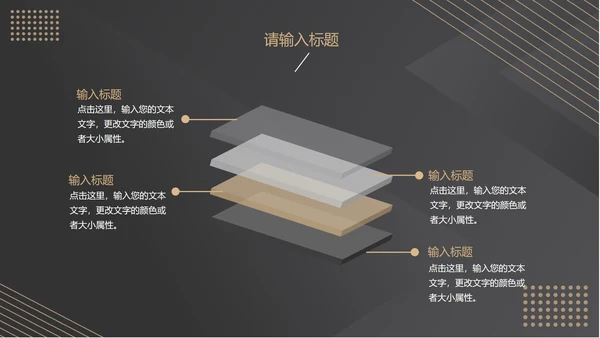 黑色高端商务总结汇报PPT模板