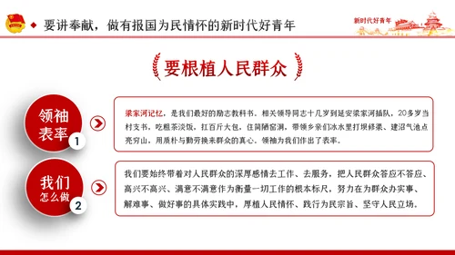 怀揣新时代重任争做新时代好青年PPT党课