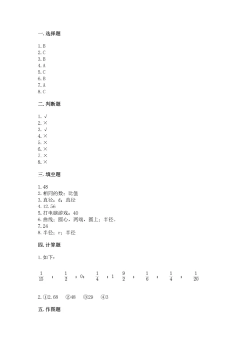 人教版六年级上册数学期末测试卷精品（黄金题型）.docx