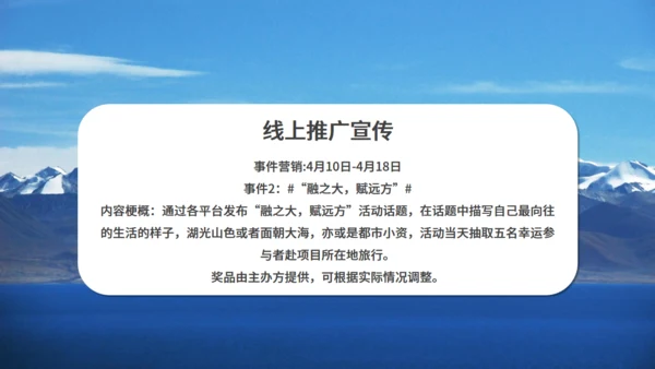 地产文旅展厅开放活动策划方案通用PPT模板