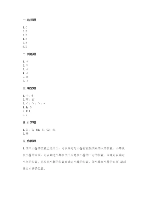 三年级下册数学期中测试卷精品（考点梳理）.docx