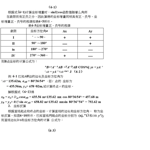 测绘中级附合导线测量的内业计算的方法步骤