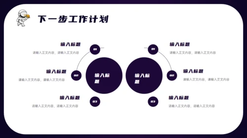 太空音乐DJ工作总结汇报通用ppt模板
