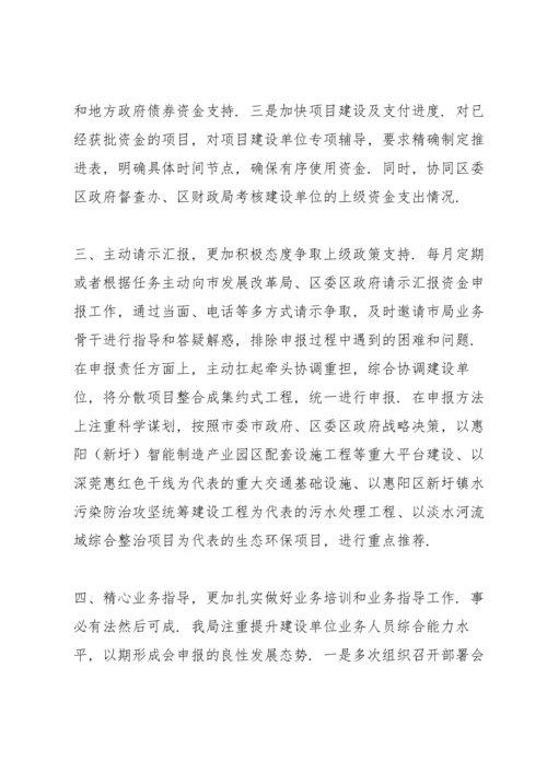 项目谋划专项债申报汇报.docx