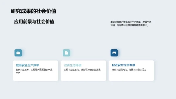 农学研究全景解析