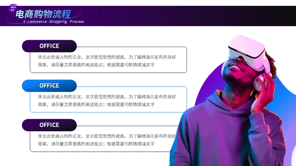 VR游戏电商互联网潮品节运营方案通用PPT模板