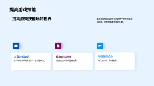 游戏社团，我们的舞台