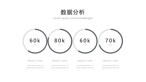 蓝色简洁商业计划书公司简介商务PPT模板