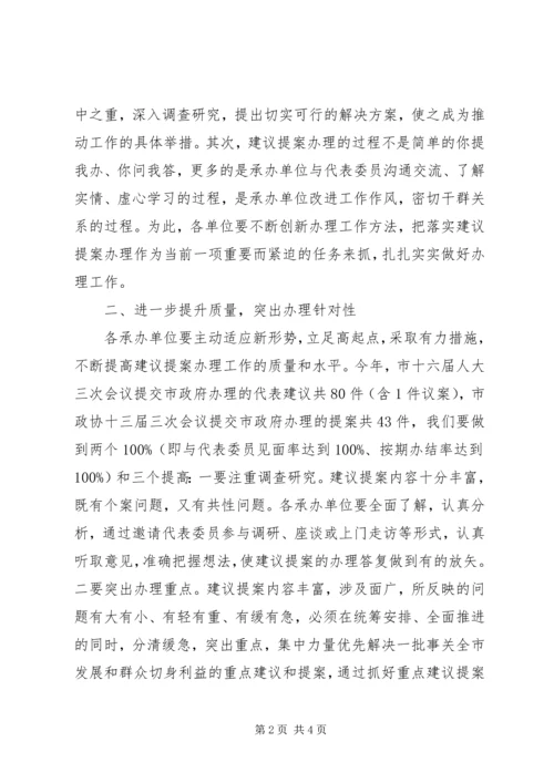 市委常委全市建议提案办理工作计划.docx