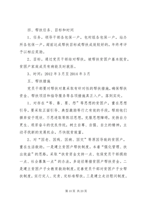 贫困户帮扶方案[精选五篇].docx