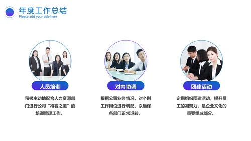 商务汇报年终总结PPT模版