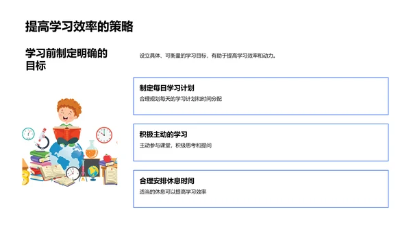 高三升学成功攻略PPT模板