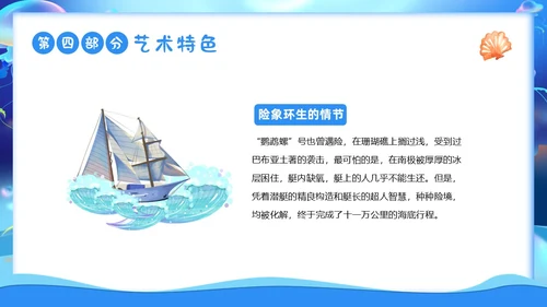 2023年海底两万里法国作家儒勒凡尔纳作品阅读读书分享PPT