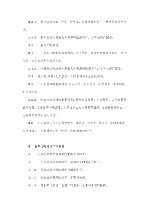 员工培训管理规定.docx