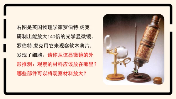 2.1.1练习使用显微镜课件2023--2024学年人教版生物七年级上册(共32张PPT)